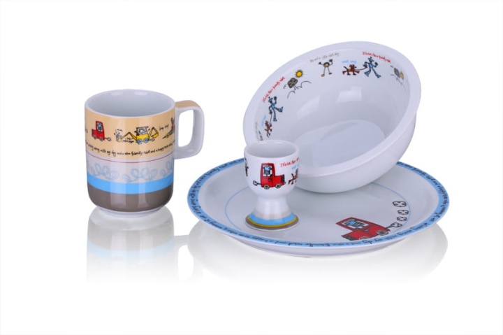 Porcelana dla dzieci Roboty
