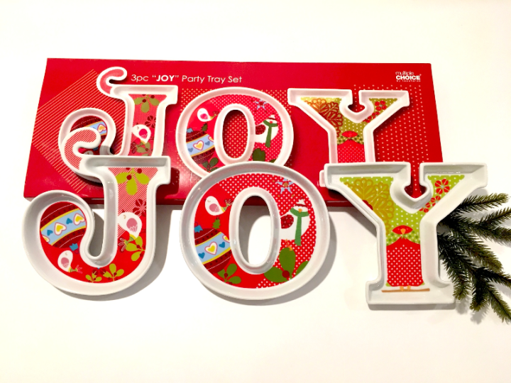 3 komplety talerzyków na przystawki