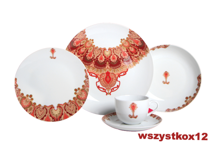Serwis obiadowy dla 12 os. na prezent