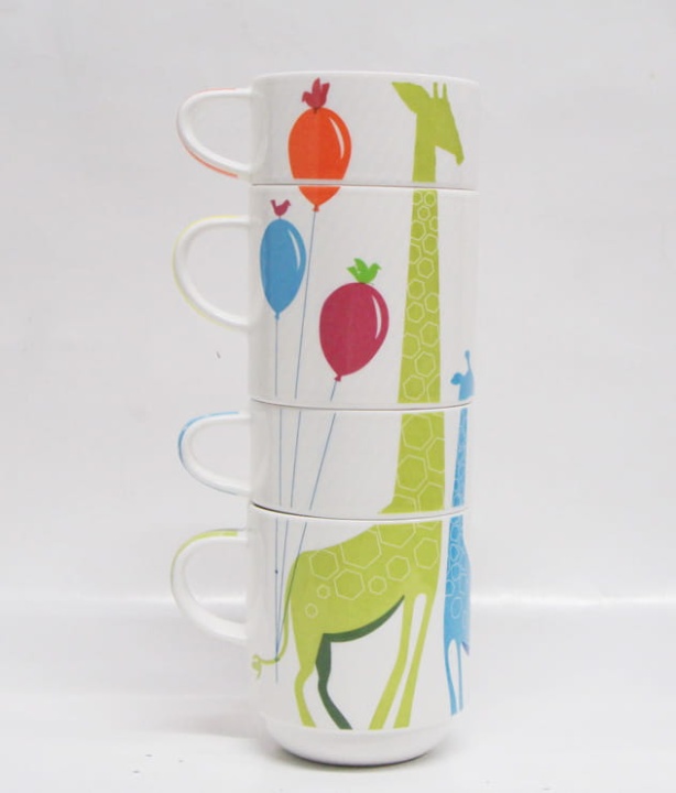 Kubki z żyrafą