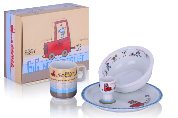 Naczynia dla chłopca porcelana