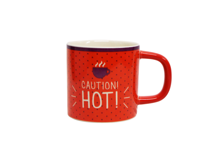 Kubek z napisami Hot