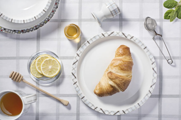 zastawa śniadaniowa, serwis śniadaniowy skandynawski