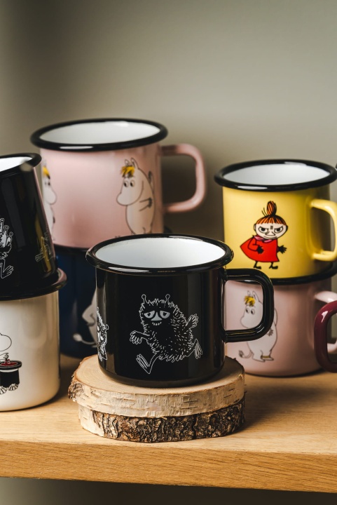kubek emaliowany muminki bobek Muurla
