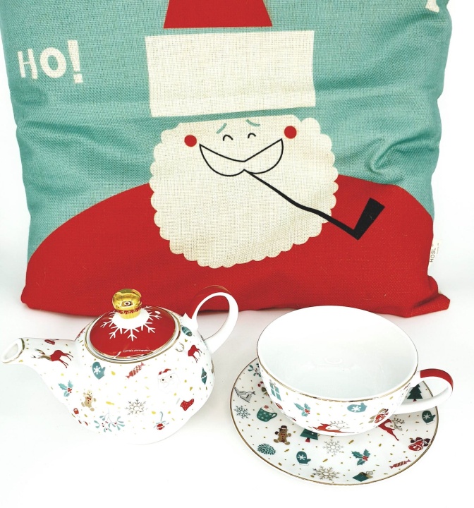 czajniczek i kubek komplet