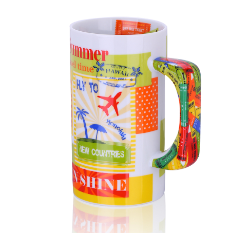 Kubek z porcelany podróże