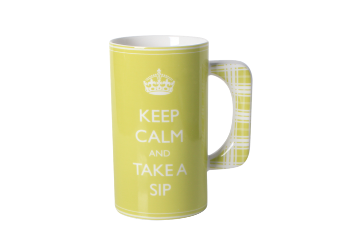 Duży kubek na kawę lub herbatę z napisem