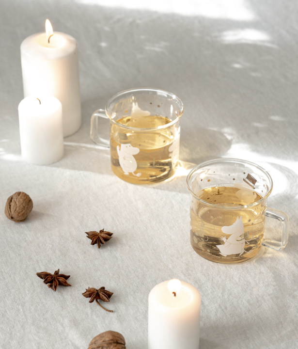 Szklanki świąteczne do herbaty