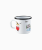 Kubek emaliowany Muminki Mała Mi 370 ml, kubek metalowy Moomin