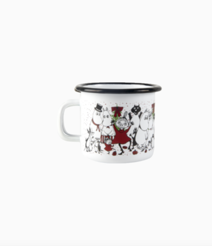 Winter Magic enamel mug Moomin 250ml