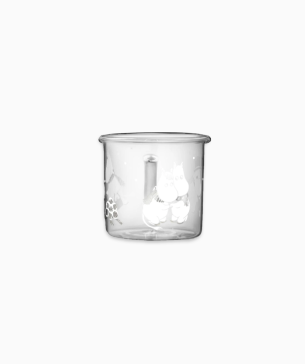 Glass mug moomin Let it snow! 350ml
