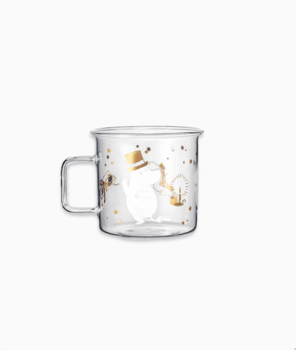 Szklanka Muminek Złote Gwiazdki