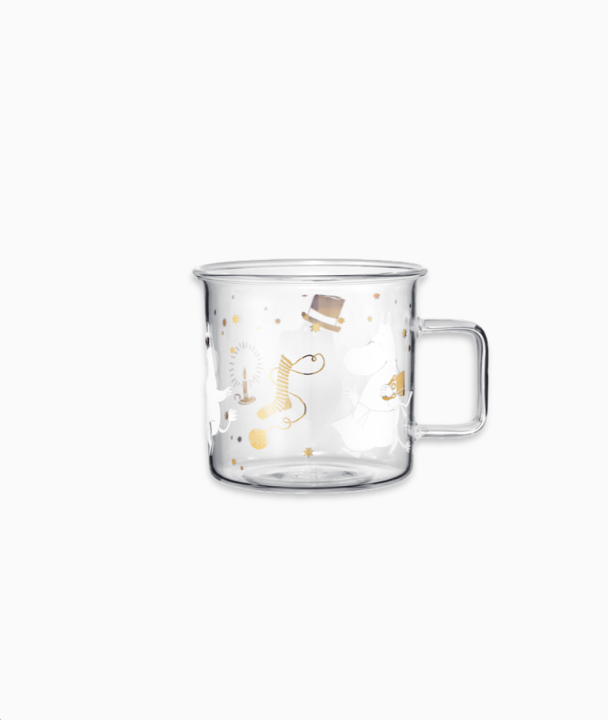 Moomin glass Gold Star 350ml