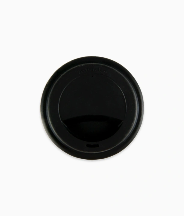 Silicone lid TAKE AWAY for mugs - black
