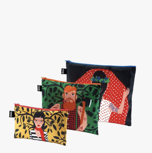 Zip Pockets LOQI COOL PEOPLE