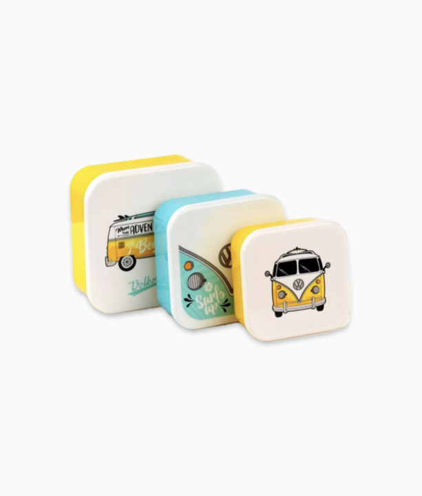 Set of 3 lunchboxes - Surfing