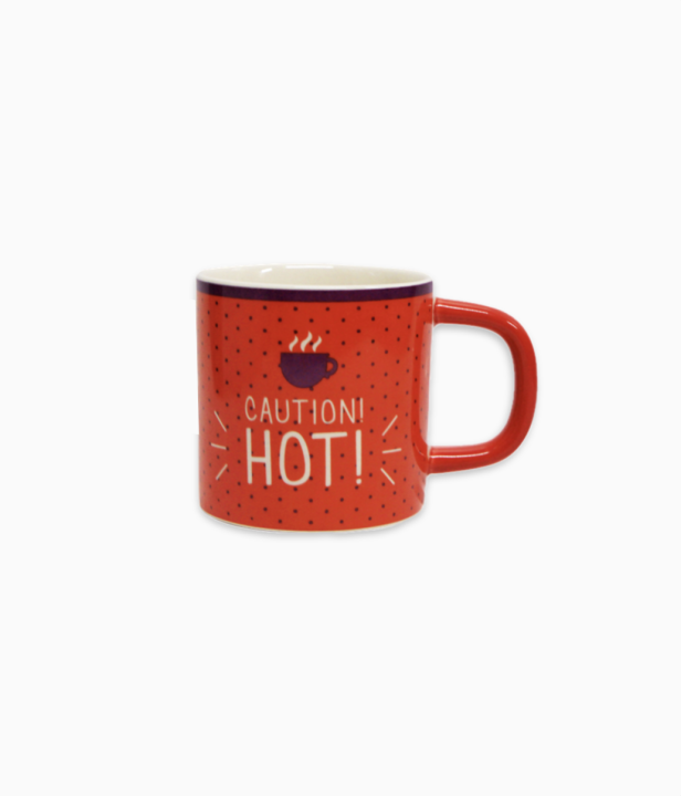 kubek caution hot