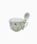 Porcelanowy kubek do zupy w kwiatki