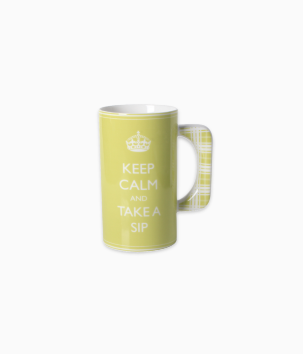 Kubek porcelanowy XXL - Keep Calm And Take A Sip