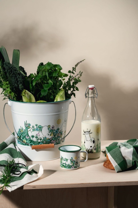 Muminki naczynia Kwiaty ogród Muurla