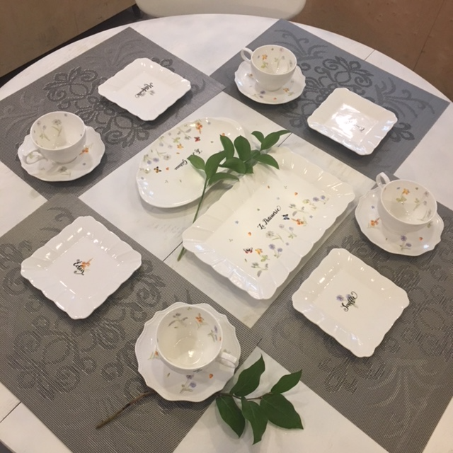 Zastawa kawowa dla 4 os.