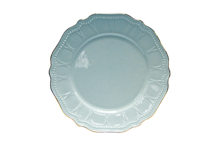 talerze deserowe porcelana