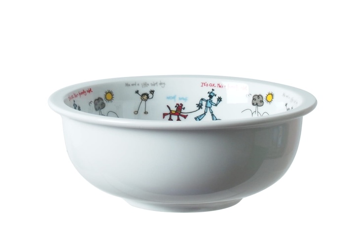 Roboty miska z porcelany