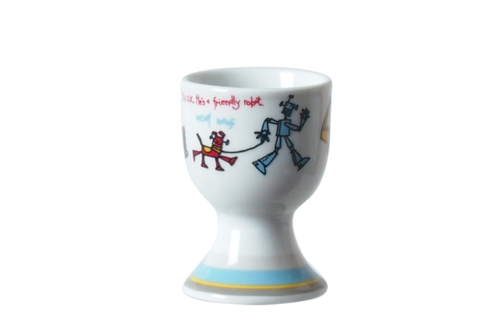 Roboty  kieliszek na jajko